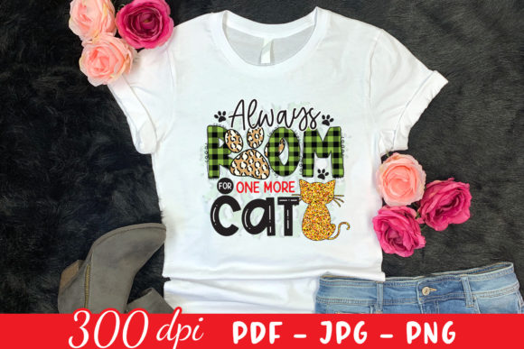 Always Room for One More Cat - Cat PNG