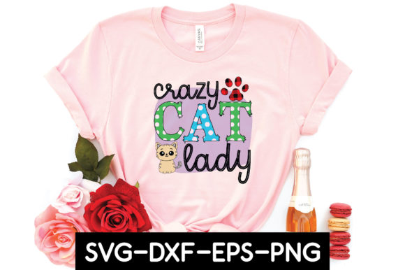 Crazy Cat Lady Sublimation