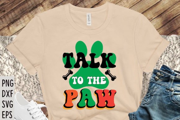 Talk to the Paw SVG Cricut Files
